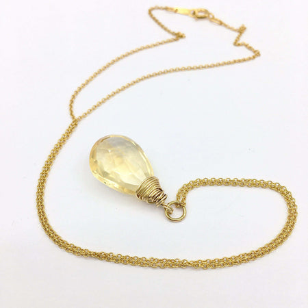 edelsteen-ketting-druppel