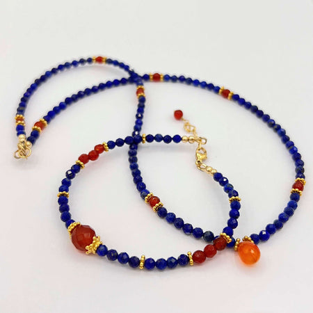 Edelsteen-ketting-lapis