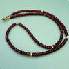 Edelstenen-ketting