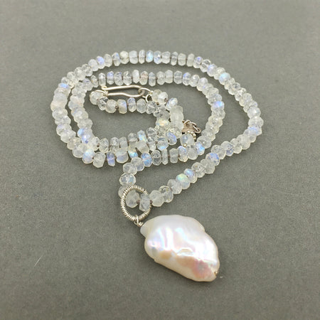 Ketting-edelsteen-maansteen