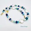 Statement-edelsteen-ketting-azure