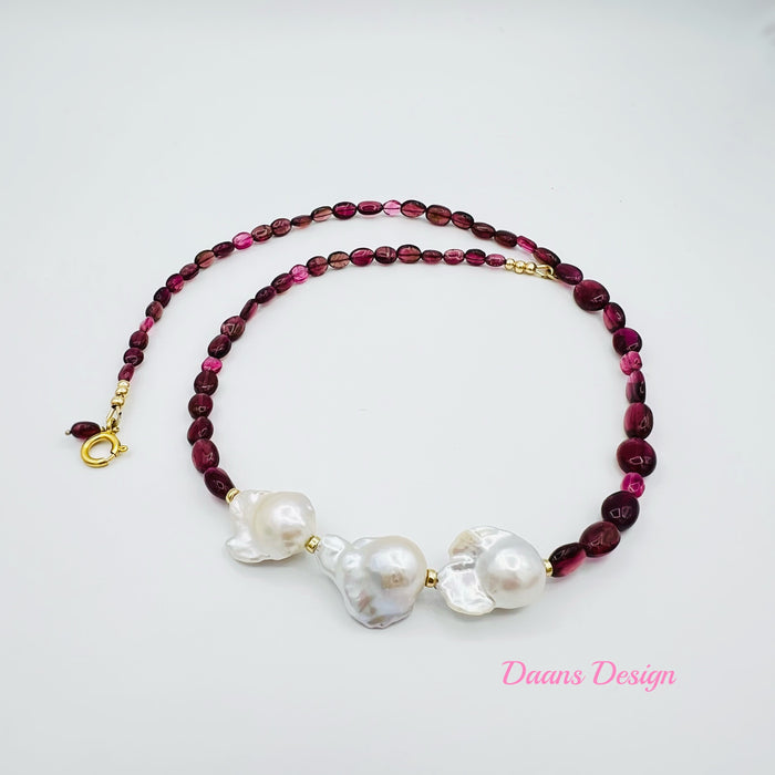 Statement-edelsteen-ketting-toermalijn