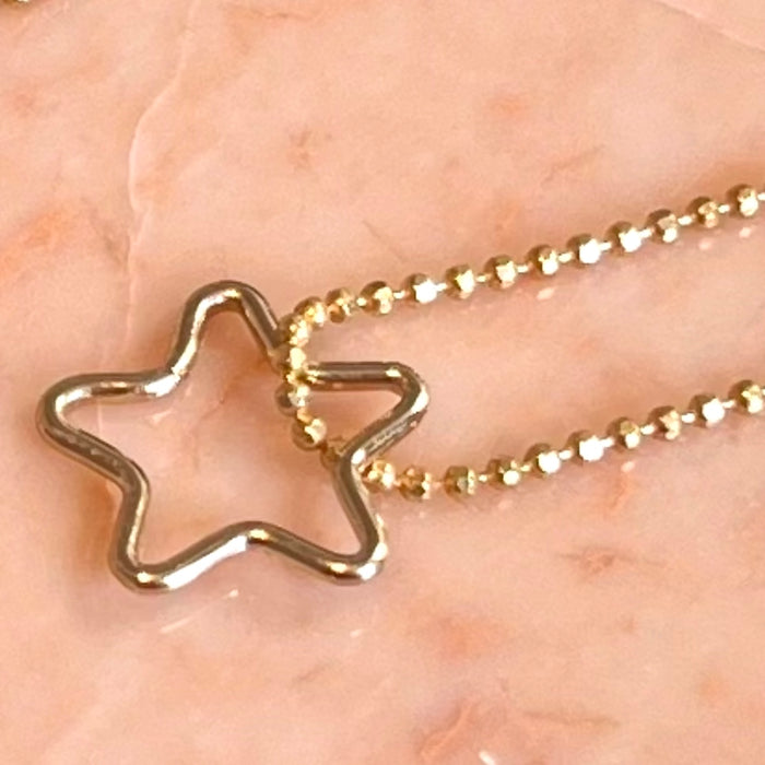 Star necklace pendant