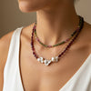 Toermalijn-edelsteen-ketting