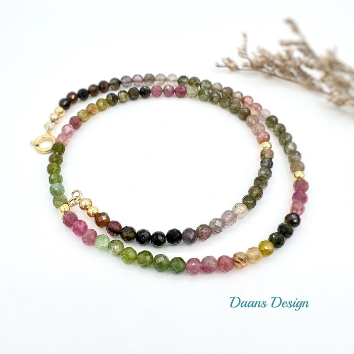 Toermalijn-ketting-watermeloen