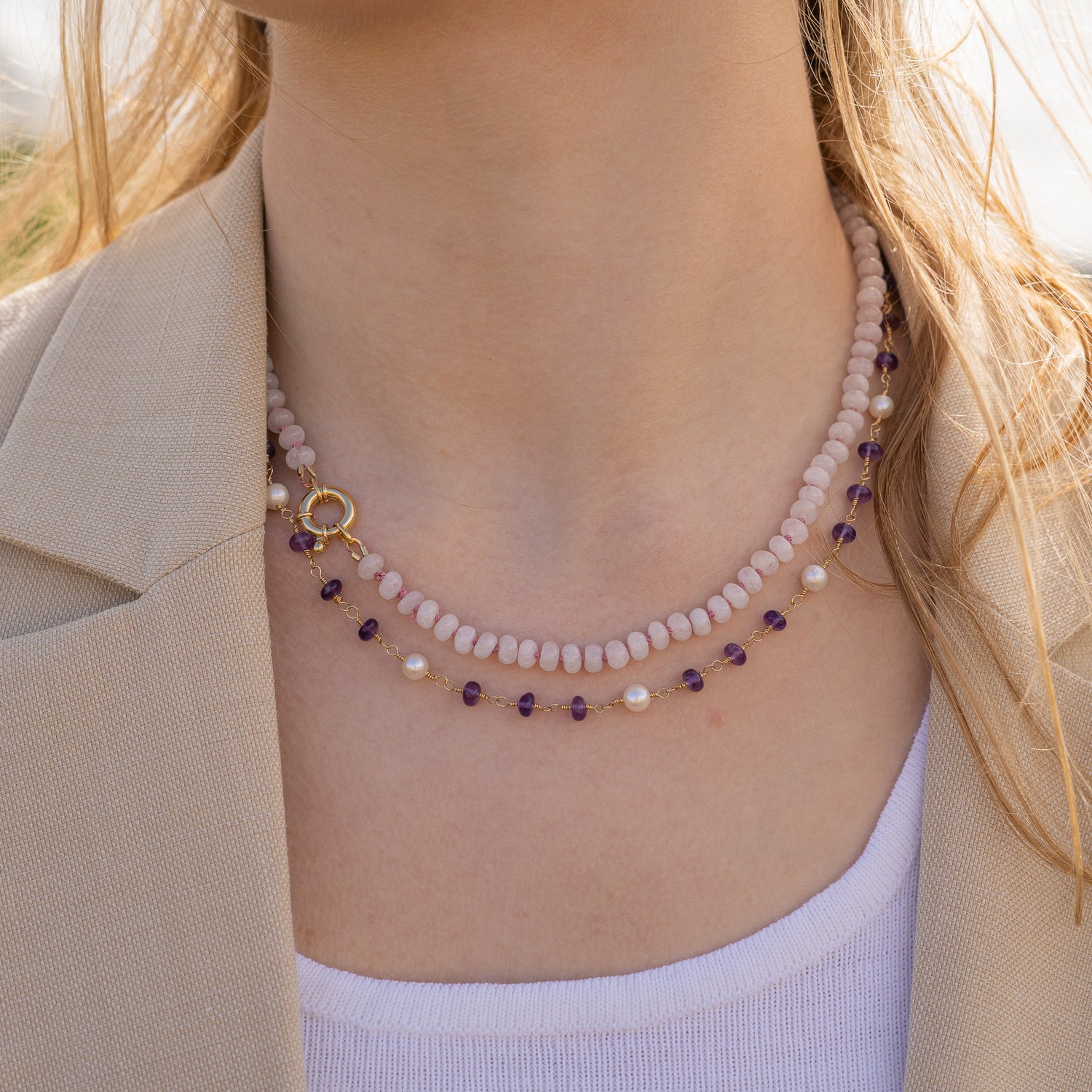 duurzame sieraden gemaakt met materialen die niet verkleuren en mooi blijven geschikt om dagelijks te dragen of voor speciale gelegenheden 