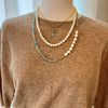 Een verlengkettinkje van 10 cm is ook ideaal voor layering. Creëer meer verschil tussen de lengtes van je kettingen en combineer jouw favoriete sieraden op verschillende manieren.