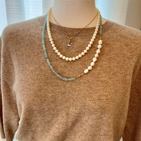 Een verlengkettinkje van 10 cm is ook ideaal voor layering. Creëer meer verschil tussen de lengtes van je kettingen en combineer jouw favoriete sieraden op verschillende manieren.